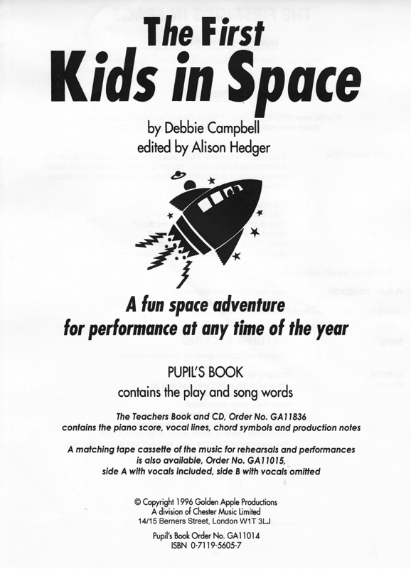Picture of The First Kids in Space Scripts Pack